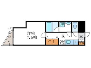 シャルレ10番館の物件間取画像